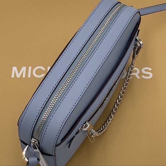 MICHAEL KORS LARGE Saffiano Leather Crossbody Bag - Picture 6 of 16